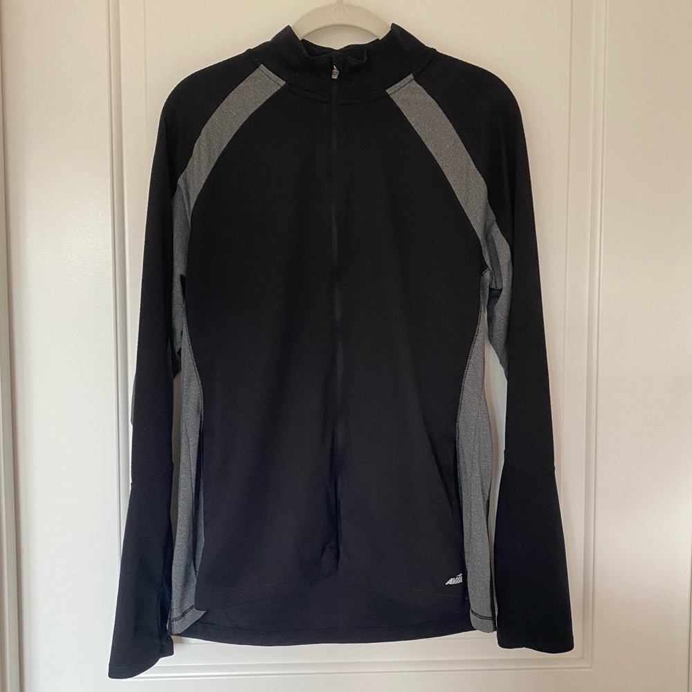 Avia Black / Grey Zip Up Jacket